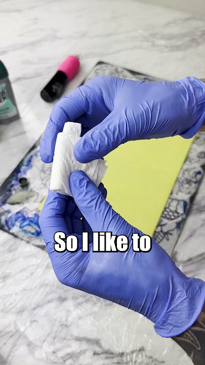 DON'T LOSE YOUR STENCIL WHEN LEARNING TO TATTOO