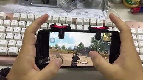 pubg L1R1 Grip with Joystick  Trigger  Fire Buttons For Mobile Gamepad For Pubg Controller Holder