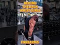 BEHIND THE BACK, BARBELL WRIST CURLS FOR FOREARMS #workout #workouttips