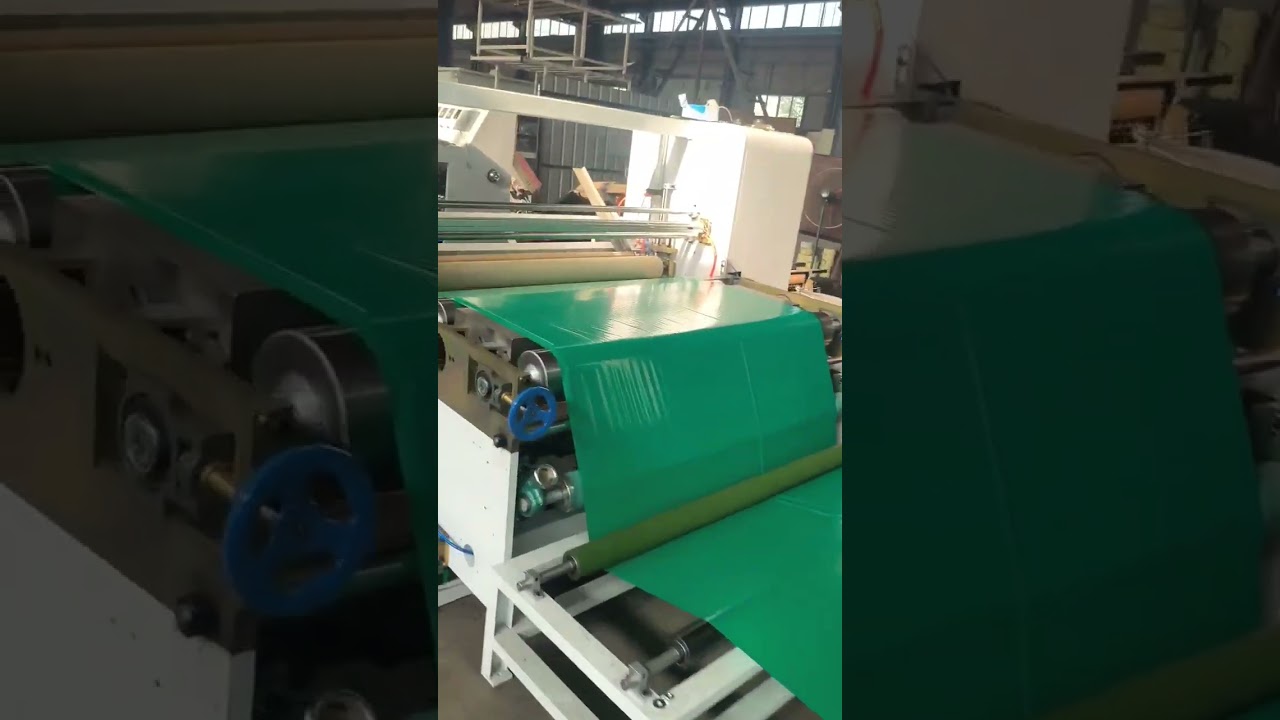 PVC electricity tape coating machine 