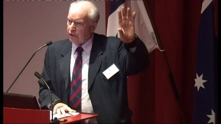 Roland Perry Speaks at the Monash for Field Marsha...