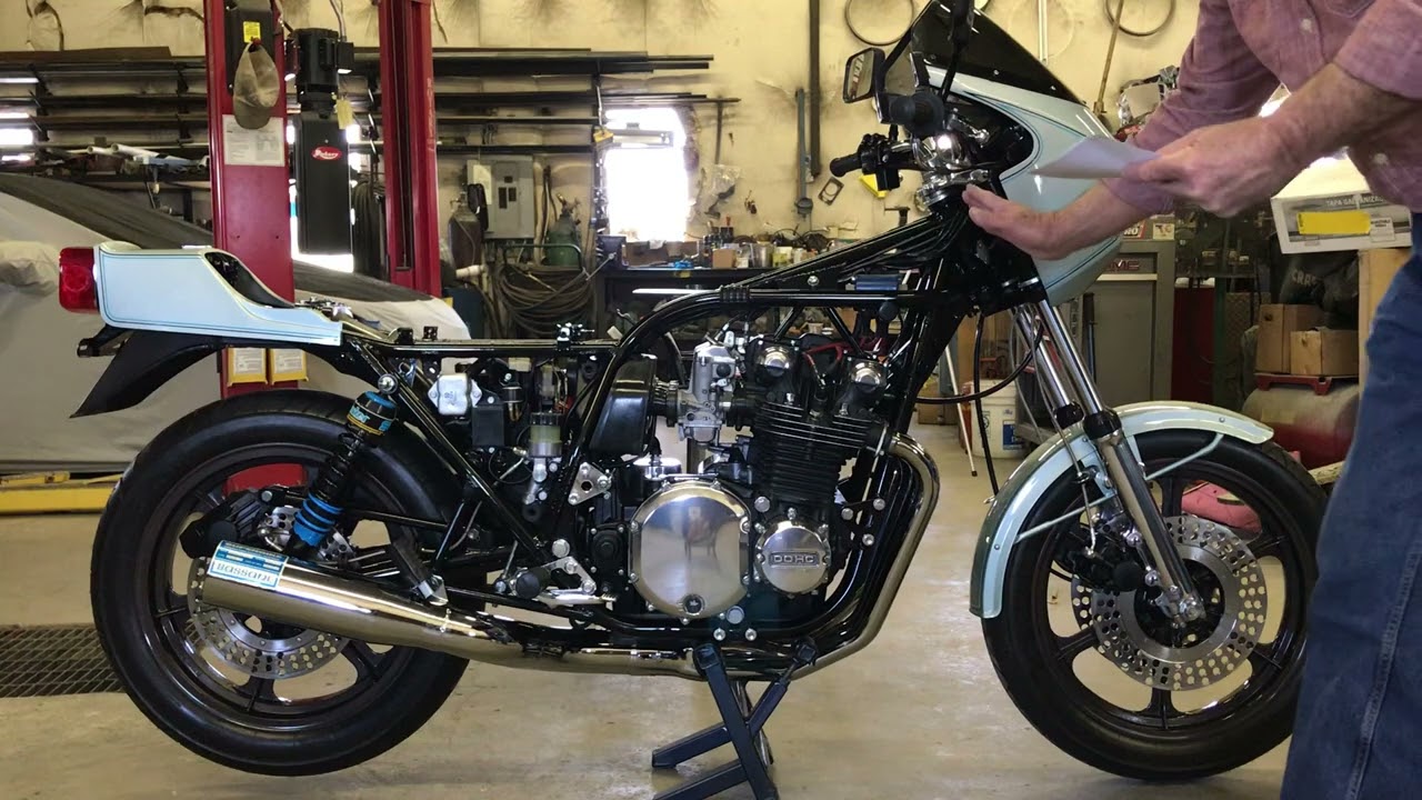 Single-Family-Owned 1978 Kawasaki KZ1000 Z1-R for sale on BaT