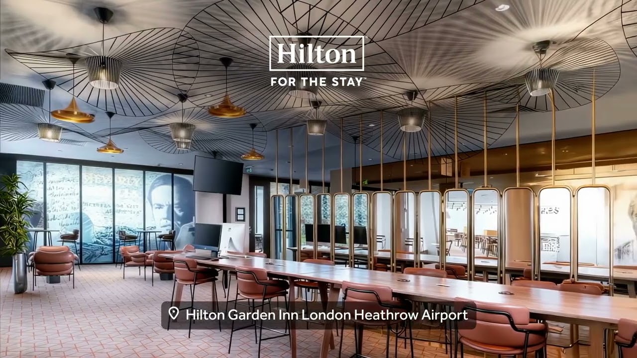 Relax in modern comfort at Hilton Garden Inn London Heathrow Airport, designed for smooth travel and convenience.