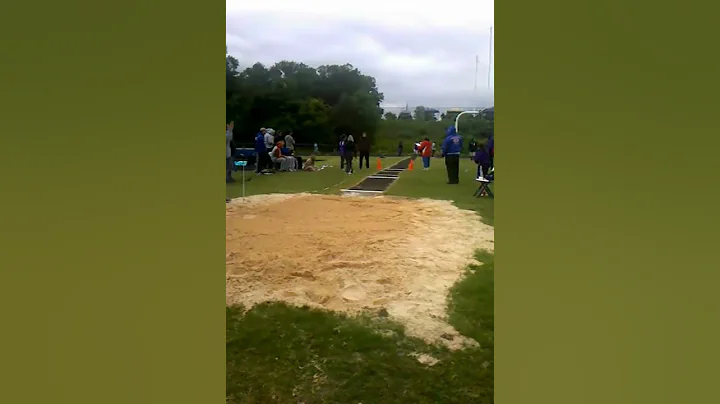 Hunter Lewis 1st place in triple jump