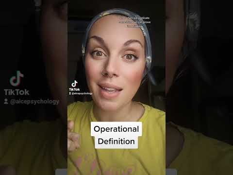 Operational Definition aice