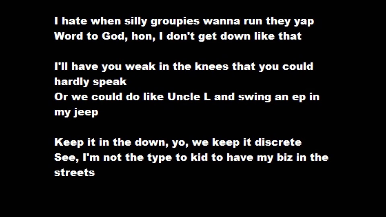 A Tribe Called Quest - Electric Relaxation (Lyrics on screen) HD