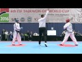 Sparring Senior Male  -63kg Final - ITF World Cup 2016 - Budapest