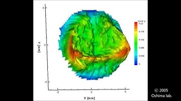 secondary flow structure in the cross section of curved pipe measured by dynamic stereo-PIV