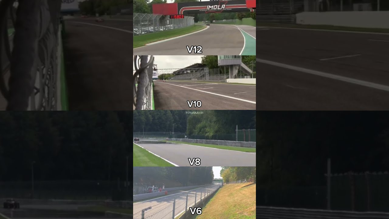 F1 V12 V10 V8 V6 Pass By