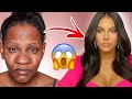 Makeup Transformation 😱  Georgina Rodríguez Cirurgia Plástica  #makeuptutorial