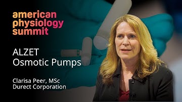 Video Interview at the APS Summit 2023 // ALZET Osmotic Pumps