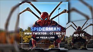 Spiderman twixtor (tom holland) | NO WAY HOME | 4K 60FPS