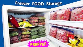 Freezer Food Storage from the Prepper Garden STACKED