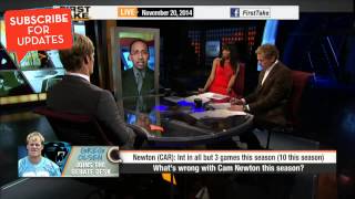 First Take - Greg Olsen on What's Wrong with Cam Newton Profile