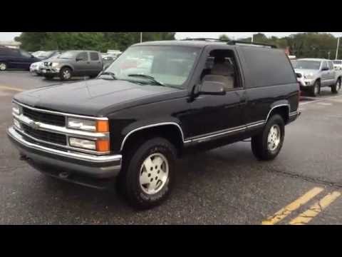 1995 Chevrolet Tahoe Ls 4x4 With A 5 7l V8 2 Door Youtube