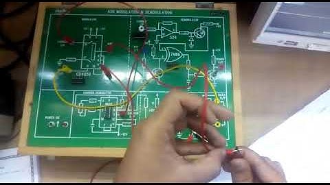 Digital communication lab Amplitude shift keying experiment
