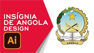 INSÍGNIA DE ANGOLA | Design — Adobe Illustrator
