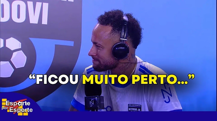 NEYMAR ADMITE "QUASE ACERTO" COM FLUMINENSE SOB CONTRATO COM SANTOS - LIVE