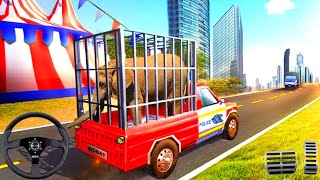 Zoo Animals Capture and Transport - Real Police Van Driver Simulator - Android GamePlay 2020 screenshot 5