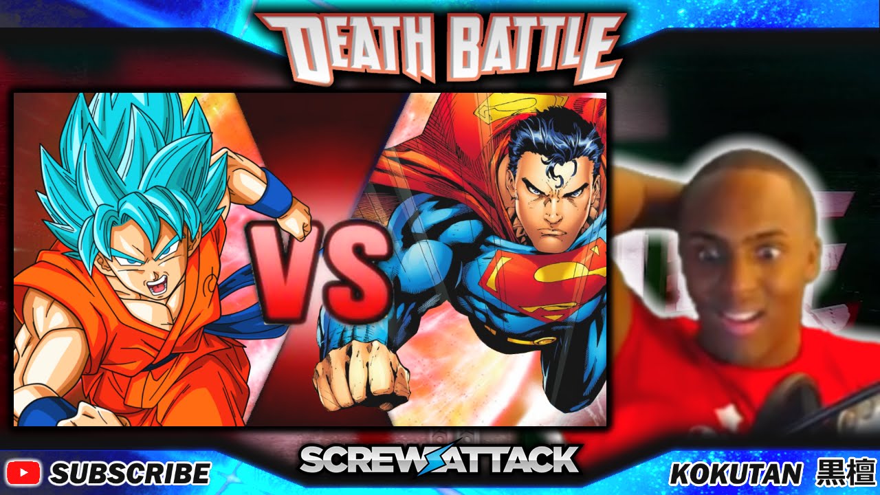 Goku Vs Superman 2 Death Battle Live Reactions Loud Audio Unedited 悟空 Vs スーパーマン 2 Youtube