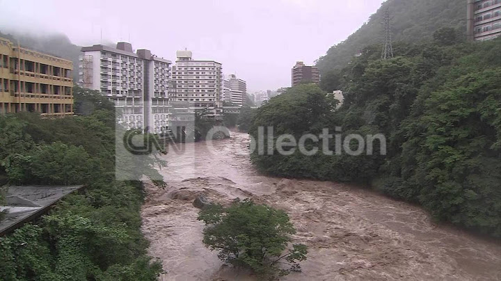 JAPAN HEAVY RAIN CAUSES MASSIVE FLOODING