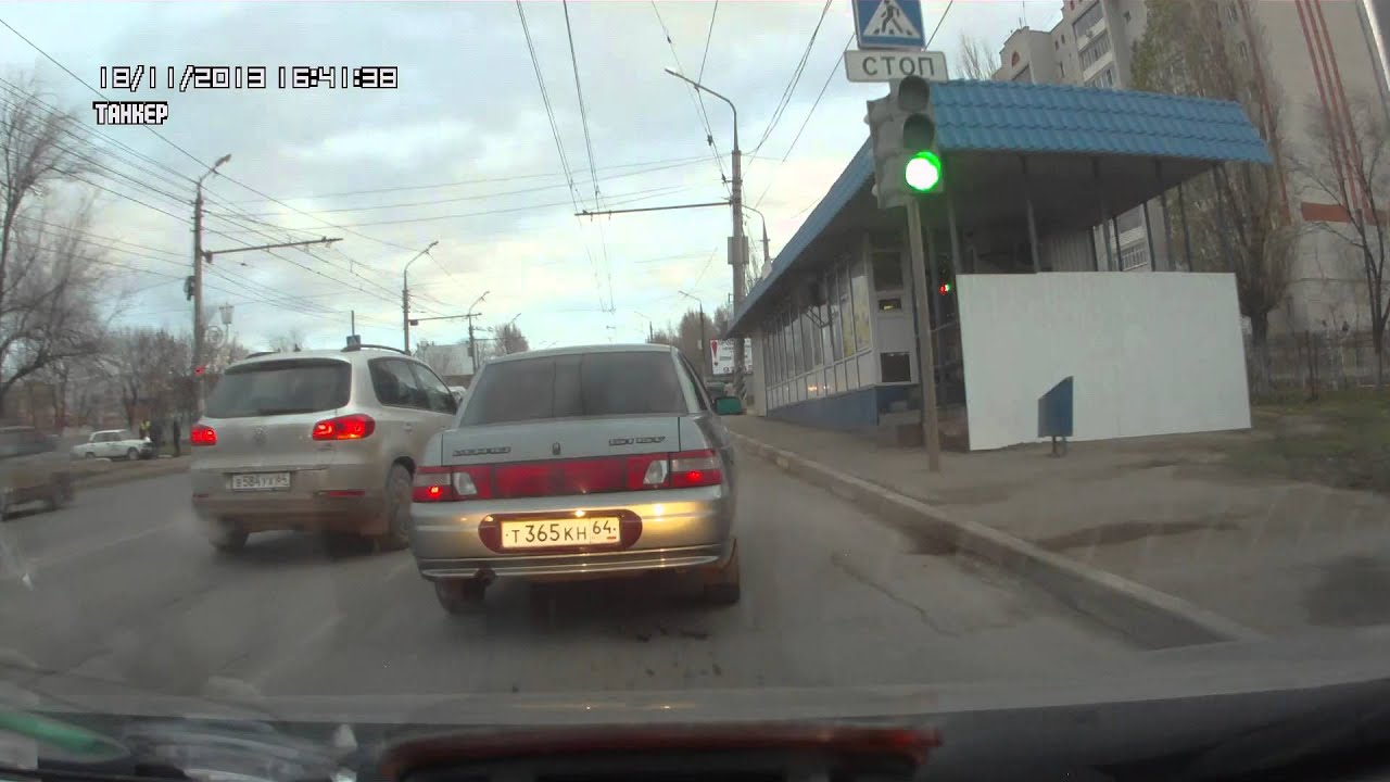 Хонда на московском шоссе