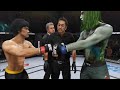 Bruce Lee vs. Martian - EA Sports UFC 3