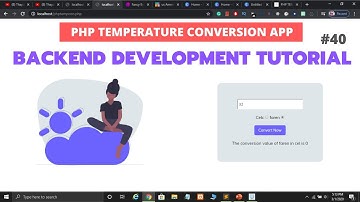 PHP Challenge #4 | PHP TEMPERATURE CONVERSION APP | PHP Tutorial in Hindi #40