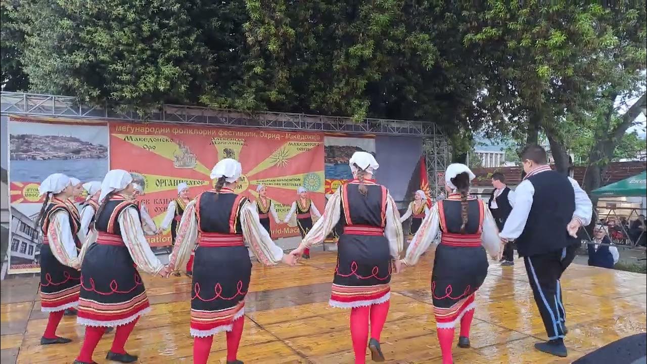 Macedonian folk dances. Ohrid festival. May 2023 - YouTube