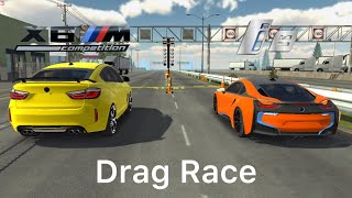 BMW X6 M VS BMW i8 Drag Race | car parking multiplayer screenshot 5