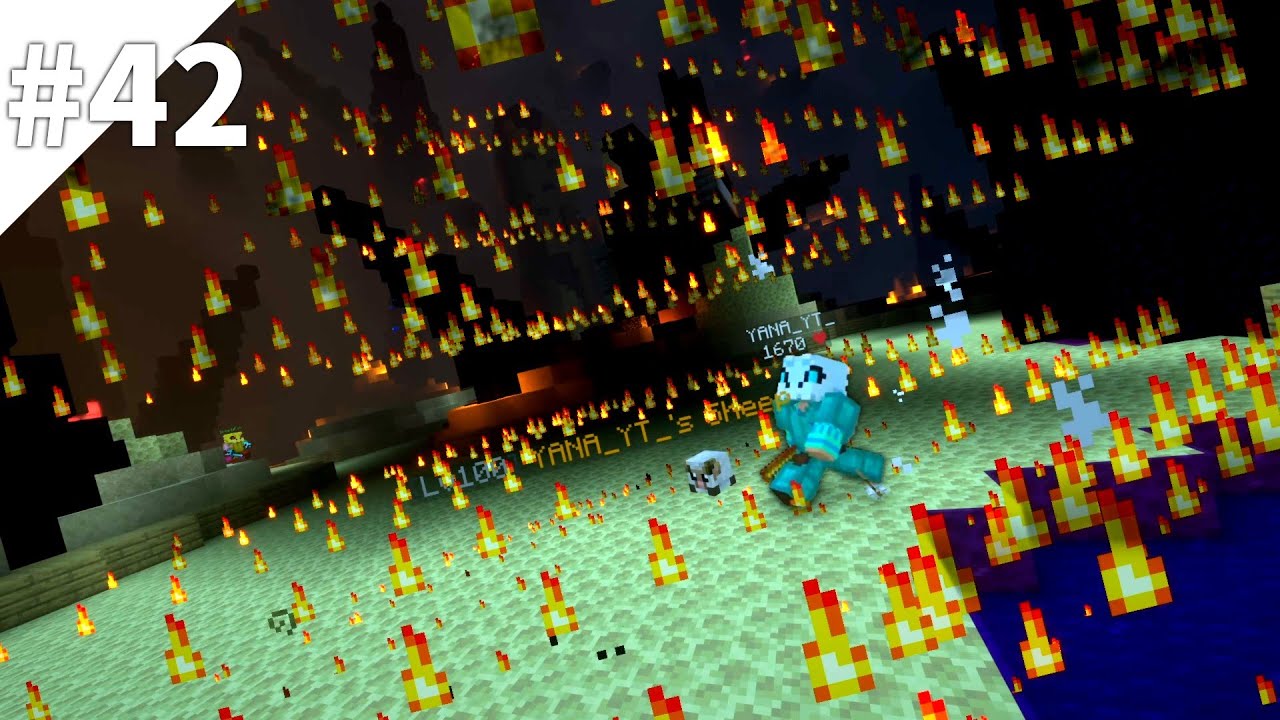 【Hypixel SkyBlock】42 最強範囲攻撃Fire Veil Wand YouTube