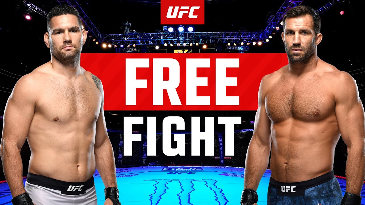 Luke Rockhold vs Chris Weidman FREE FIGHT UFC 278 r/MMA
