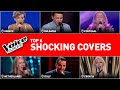 Surprising COVERS that you've probably never heard off in The Voice