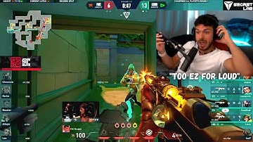 Tarik React to LOUD Getting Revenge vs FNATIC - Champions 2023