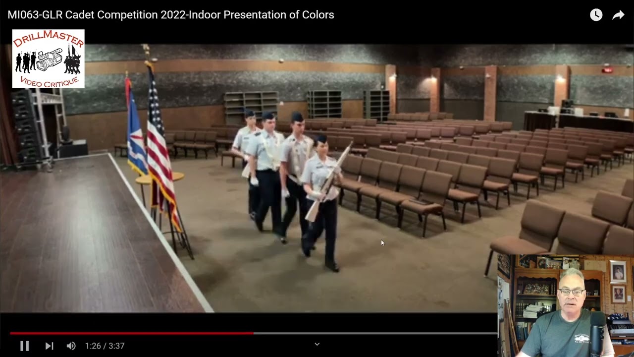 Civil Air Patrol Competitive Colors Post and Retrieve - GOOD!