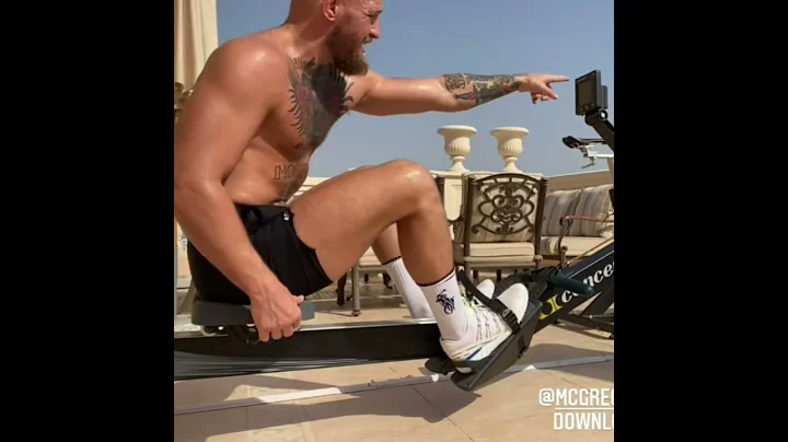 Conor Mcgregor explains how a rowing machine works