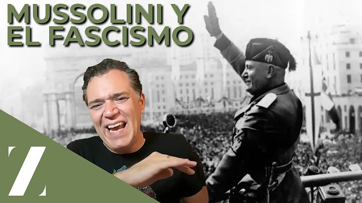 Mussolini y el Fascismo ⚔️ 🇮🇹