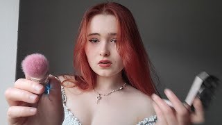ASMR Giving You a Dark Feminine Makeover (we are opposites) WLW, soft spoken