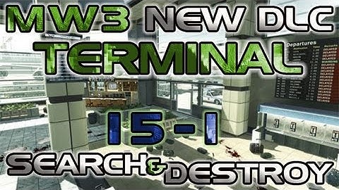MW3: 15-1 Search and Destroy on Terminal || Hardcore Tips and Tricks