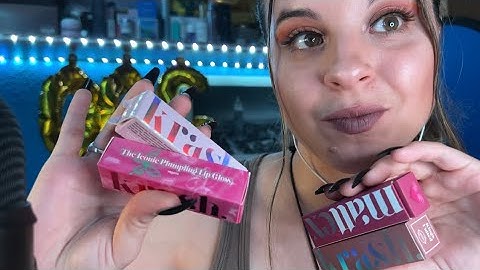 ASMR Me maquillo y te maquillo con productos de Krash Cosmetics ♡