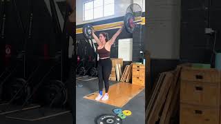 50kg power snatch pb #subscribe #gymlife #weightlifting #viral #trending #fitness