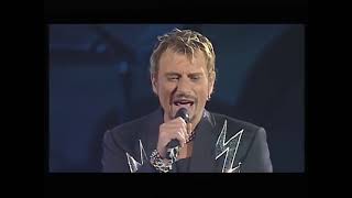 Miniatura de vídeo de "Johnny Hallyday  et JeanJacques Goldman - J'la croise tous les matins"