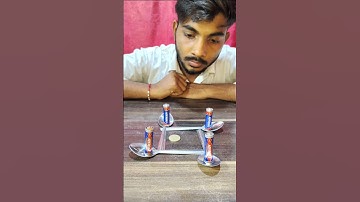 respect 😱🔥। spoon and battery experiment #experiment #science