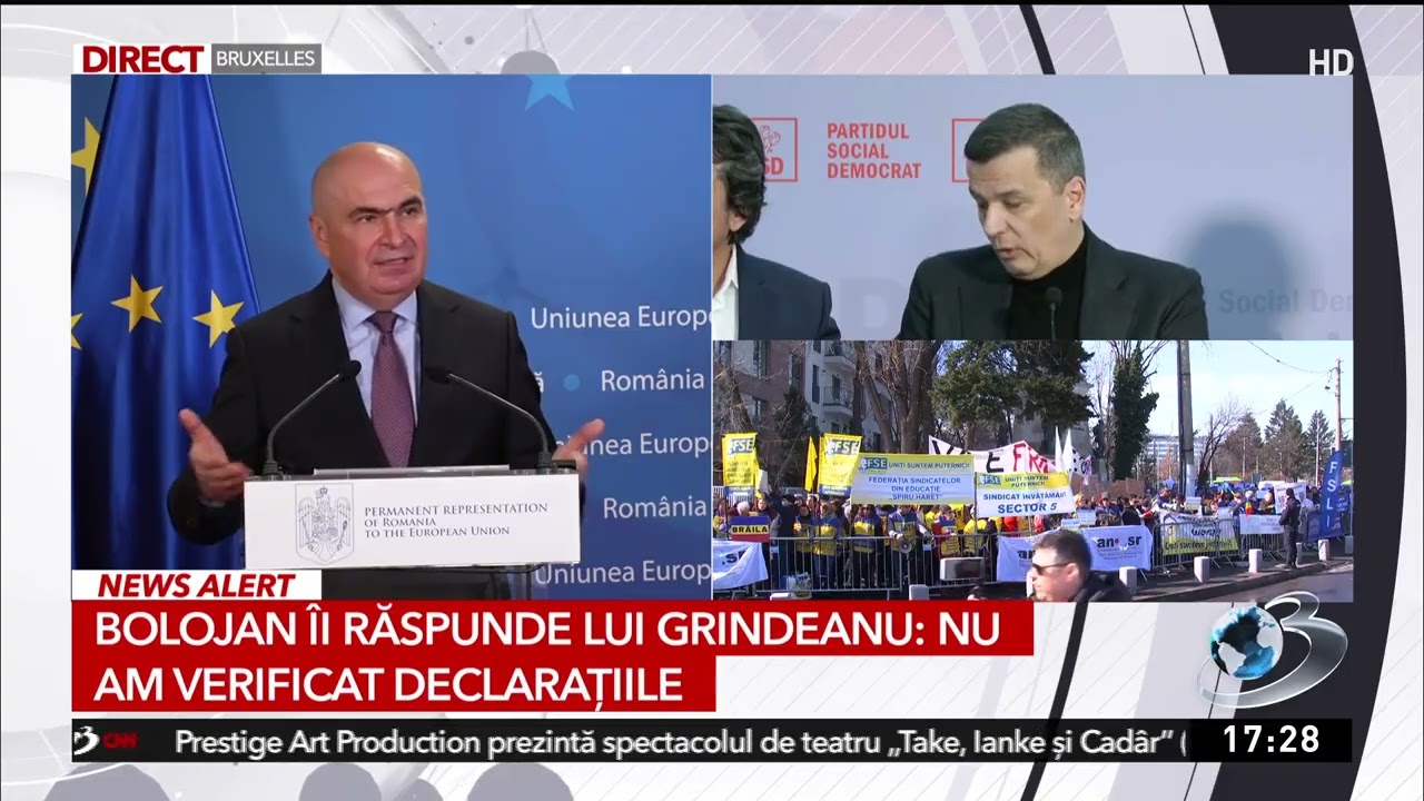 Bolojan nu vrea să îi răspundă lui Grindeanu. „Nu am avut telefonul la mine, nu știu ce a zis”