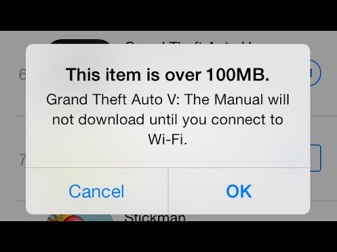 Appstore : This item is over  mb (Without Jailbreak) IOS  /  /  / 