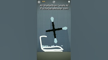 Shatterbrain Level 16, 3 stars Solution Android iOS