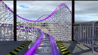 Amethyst - RMC Hybrid Launched Coaster NoLimits 2 FVD++ Geometry