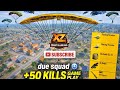 Crazy +55 kills gameplay in#pubg best aggressive due squad full rush 💥 impossible situation 😱