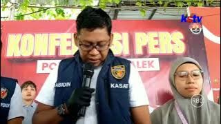 POLRES TRENGGALEK TANGKAP MANTAN BENDAHARA SMP NEGERI 3 TRENGGALEK DALAM KASUS KORUPSI DANA BOS