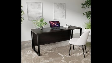 Assembly Instructions of Cosmo Computer Table by Riyan Luxiwood